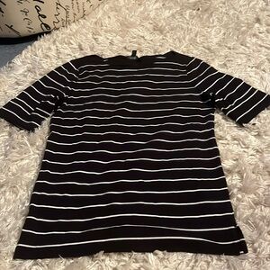 Black and White Striped Too